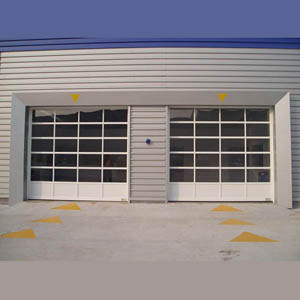 Commercial Transparent Garage Door